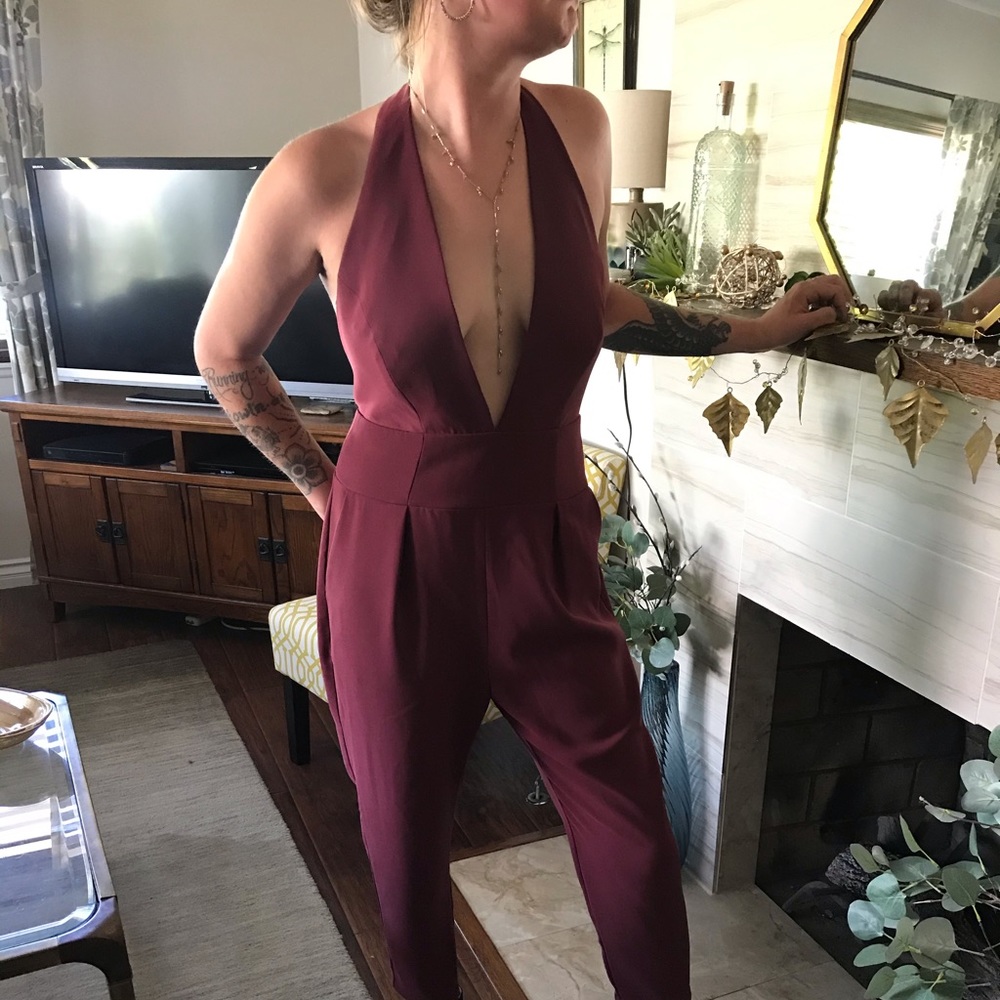Rosa Cha NWT sexy halter jumpsuit.